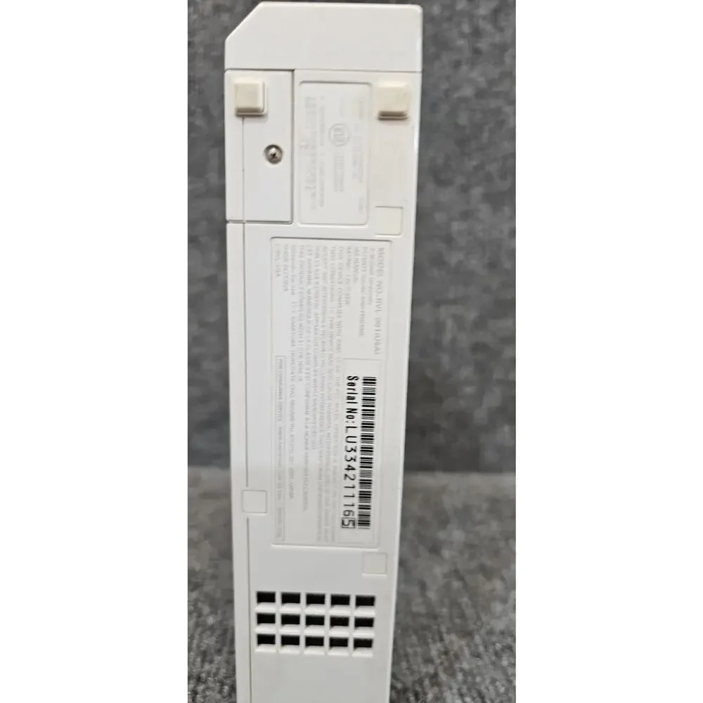 Nintendo RVL-001 Wii Console - White used/untested or for parts
